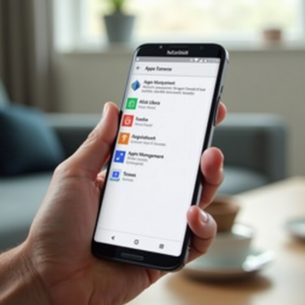 So verwalten Sie Apps, die im Hintergrund auf Android ausgeführt werden