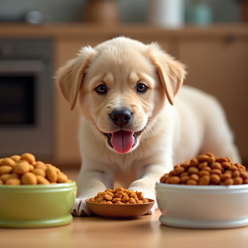 wann kann ein Welpe anfangen, Hundefutter für Erwachsene zu essen
