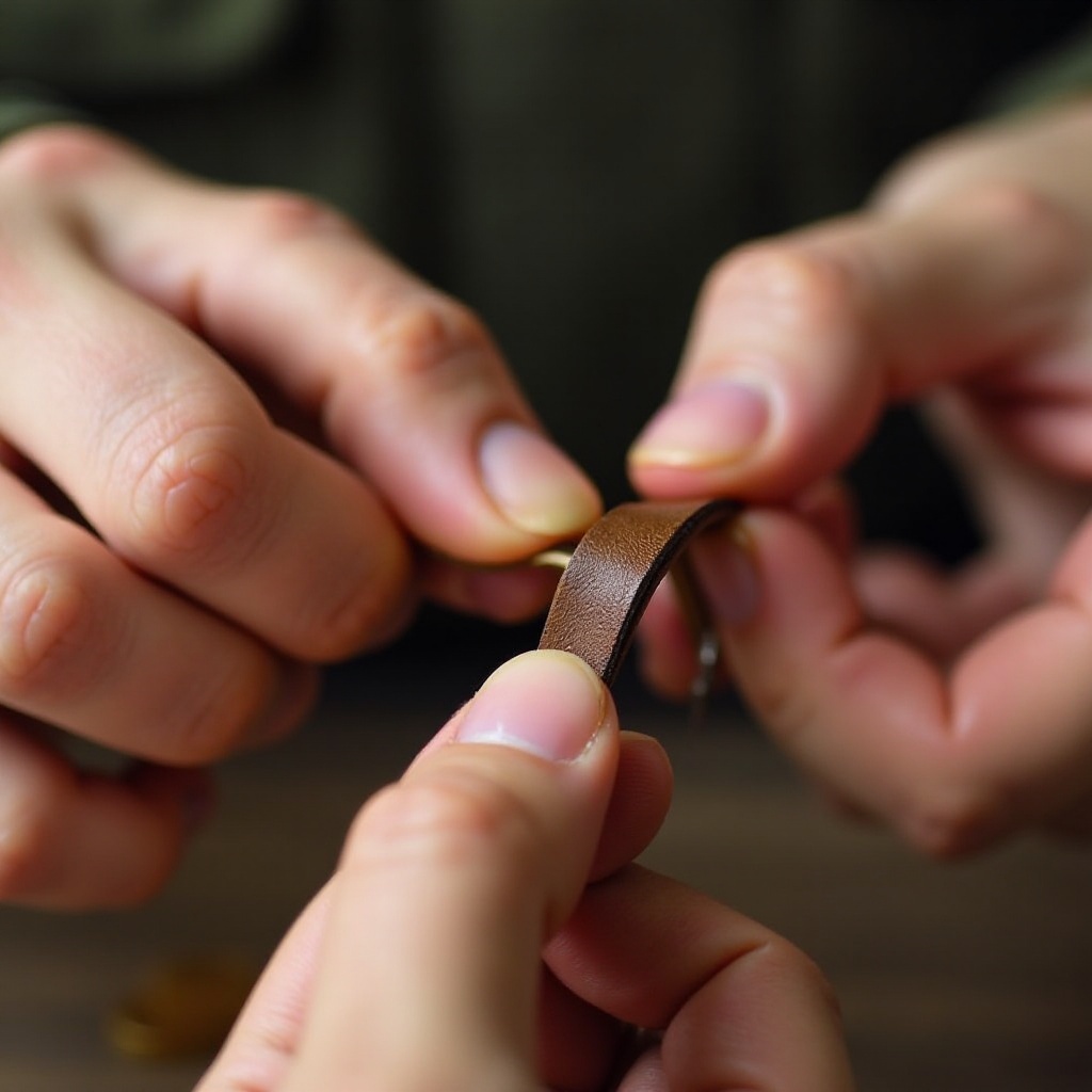 Comment fabriquer un bracelet en cuir : un guide complet