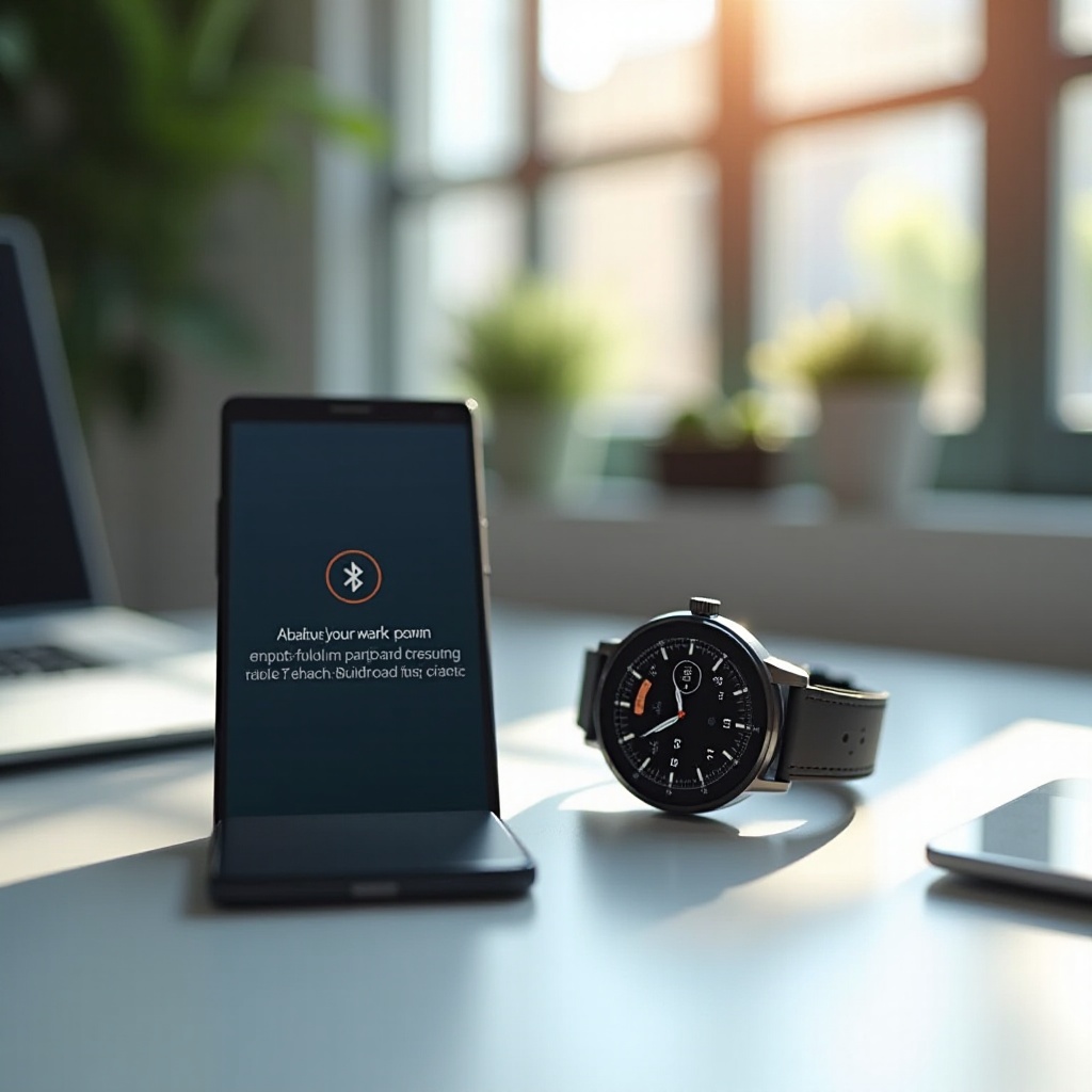 wie man eine Smartwatch auf Android einrichtet