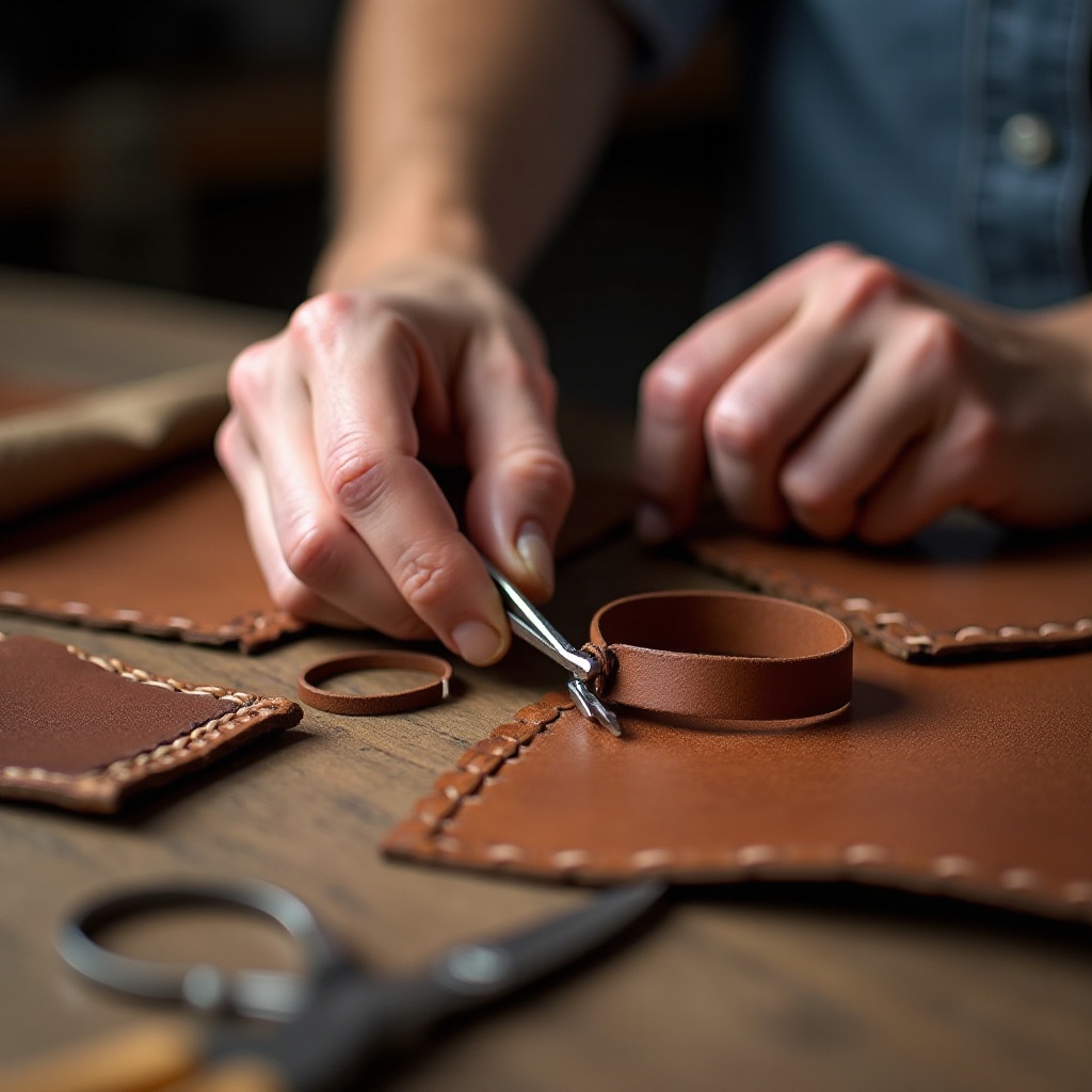 Как сделать кожаный браслет: Полное руководство