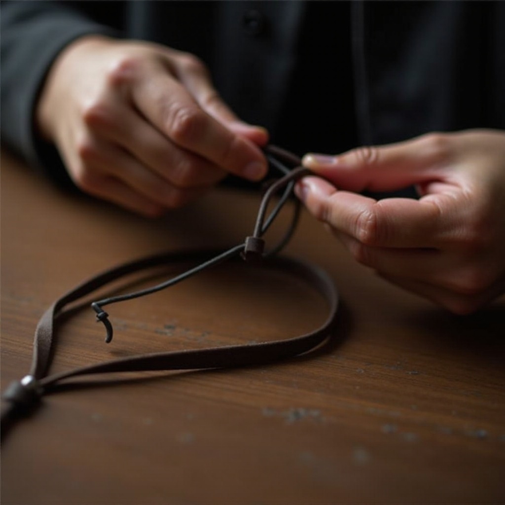Anleitung zum Binden einer Ledernen Halskette: Ein Umfassender Ratgeber