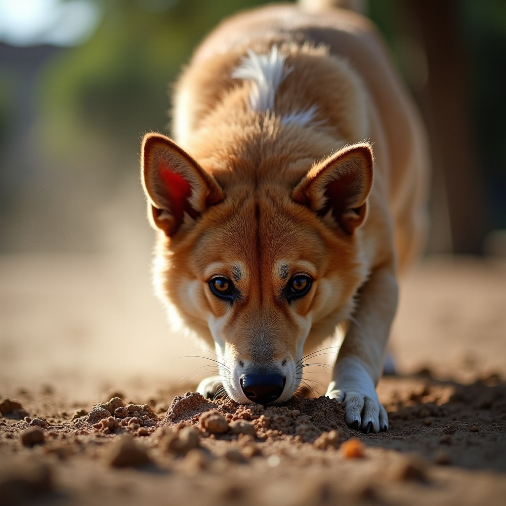 Pourquoi les chiens grattent-ils le sol après avoir fait leurs besoins ?