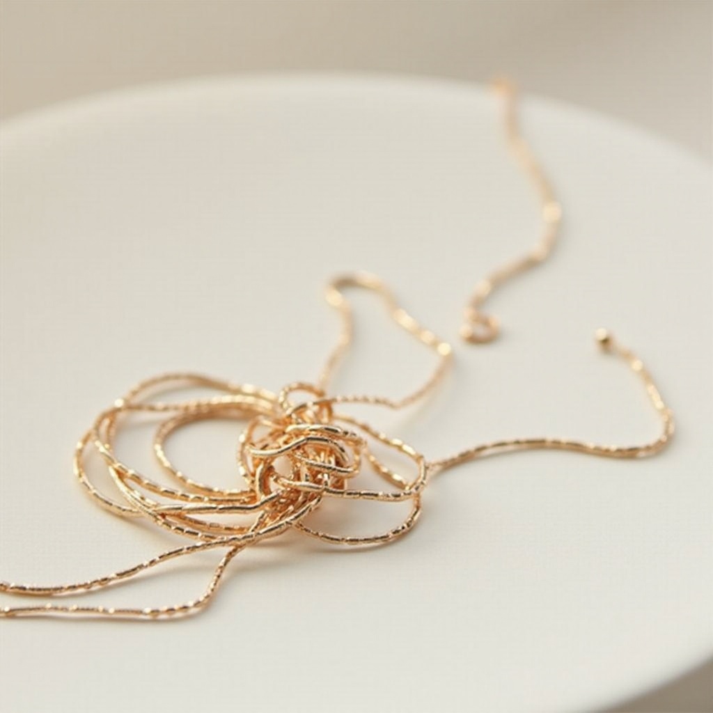 Comment démêler les nœuds de collier : Guide facile