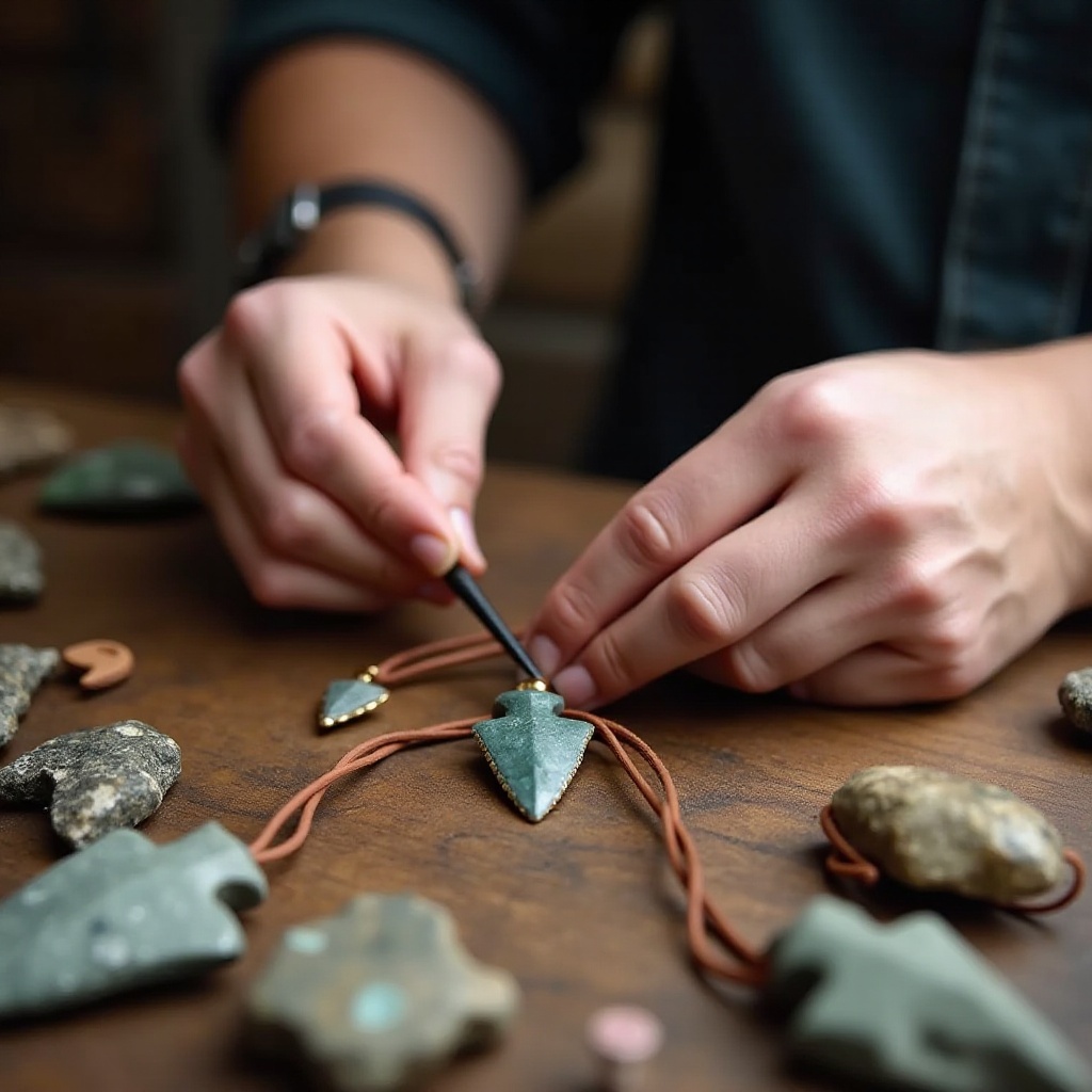 Wie man eine Pfeilspitzen-Halskette herstellt: Ein vollständiger Leitfaden