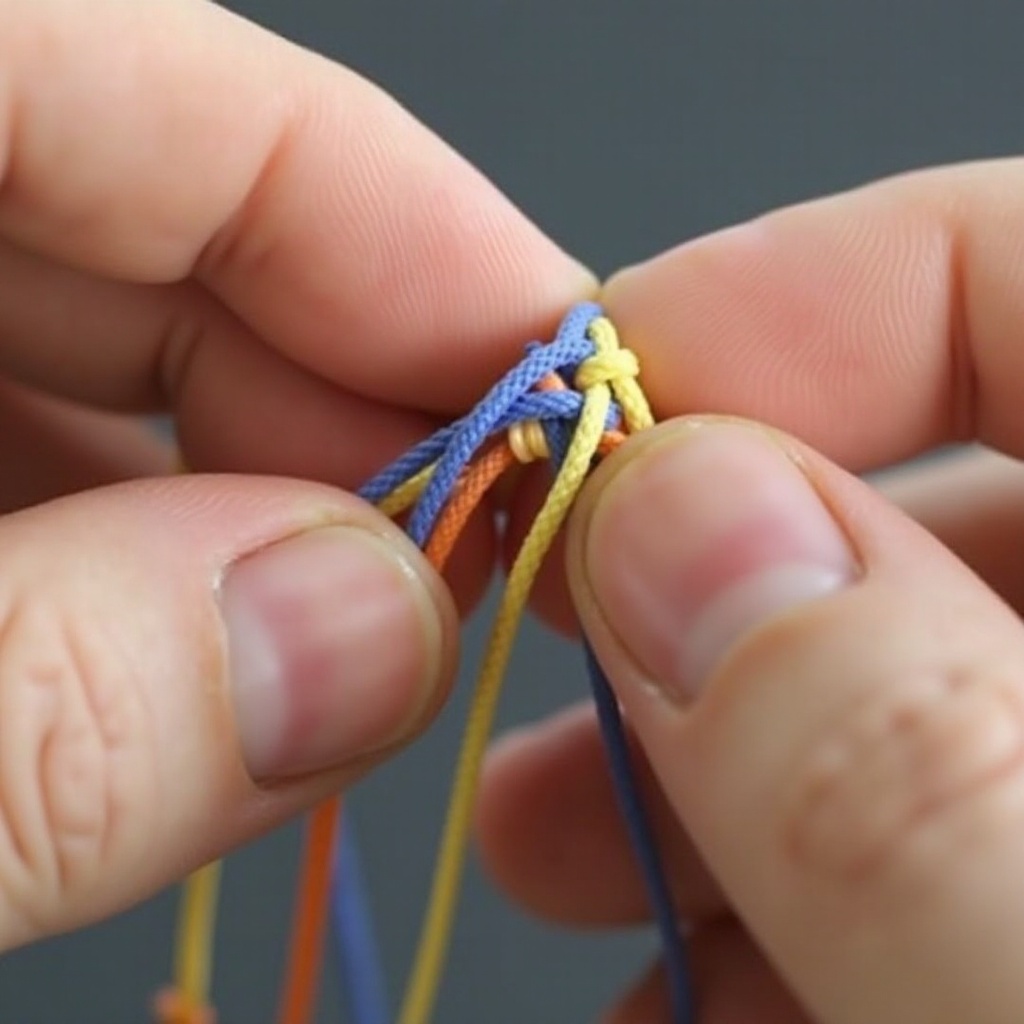 Как сделать браслет со скользящим узлом: Простое руководство