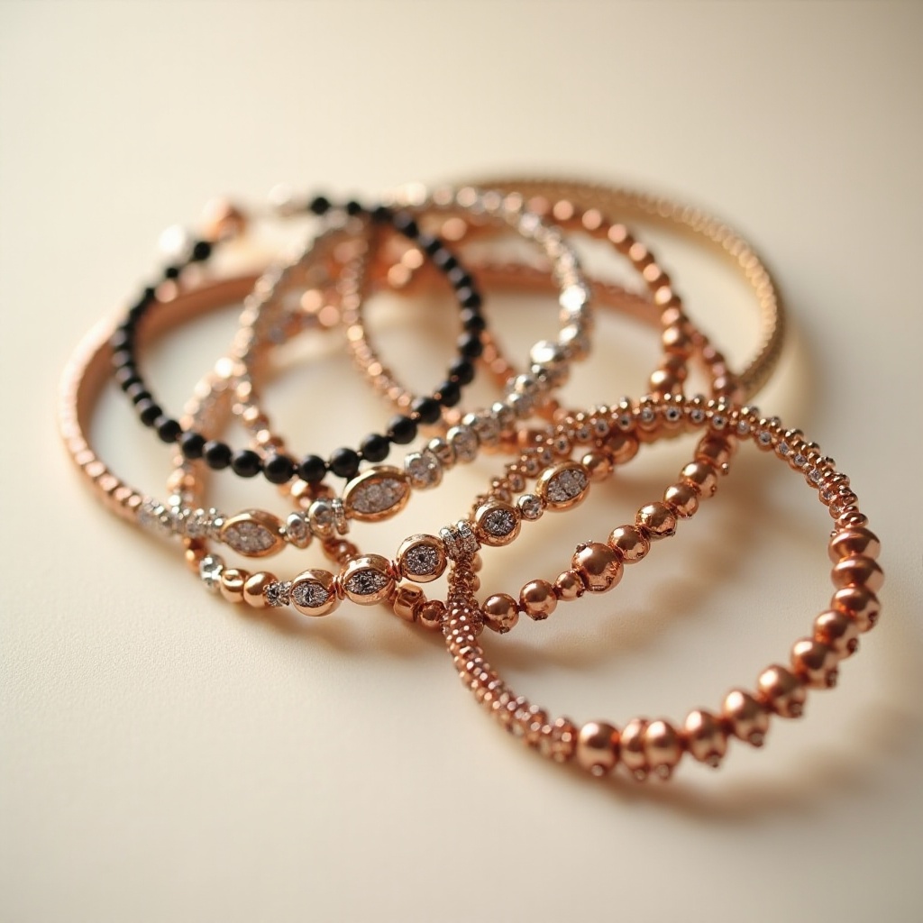 longueur moyenne d'un bracelet pour femme