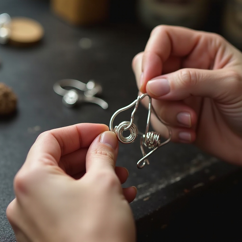 Как сделать серьги из проволоки: полное руководство по изготовлению своими руками.