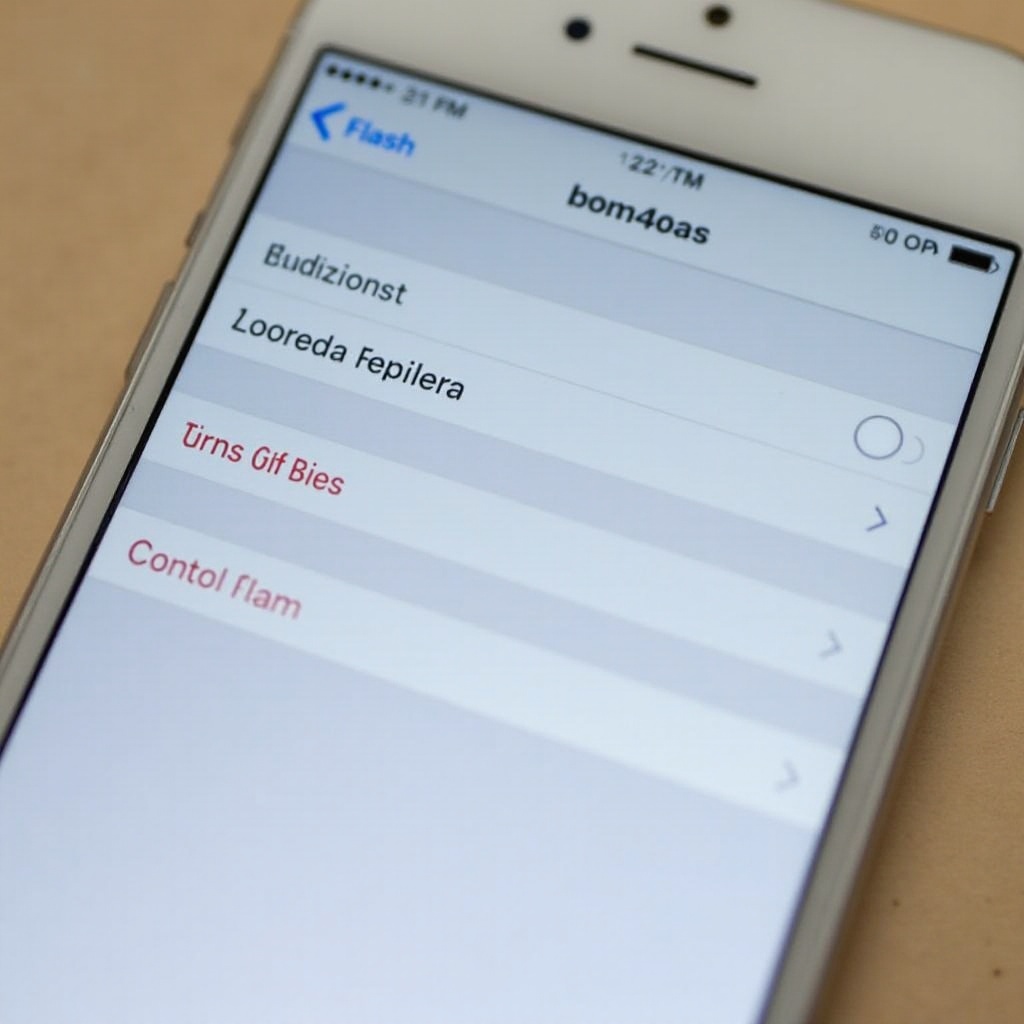 So schalten Sie den Blitz der iPhone-Kamera aus.