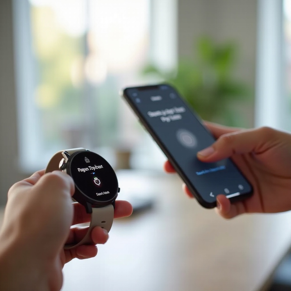 Wie man die Smartwatch mit dem Telefon verbindet