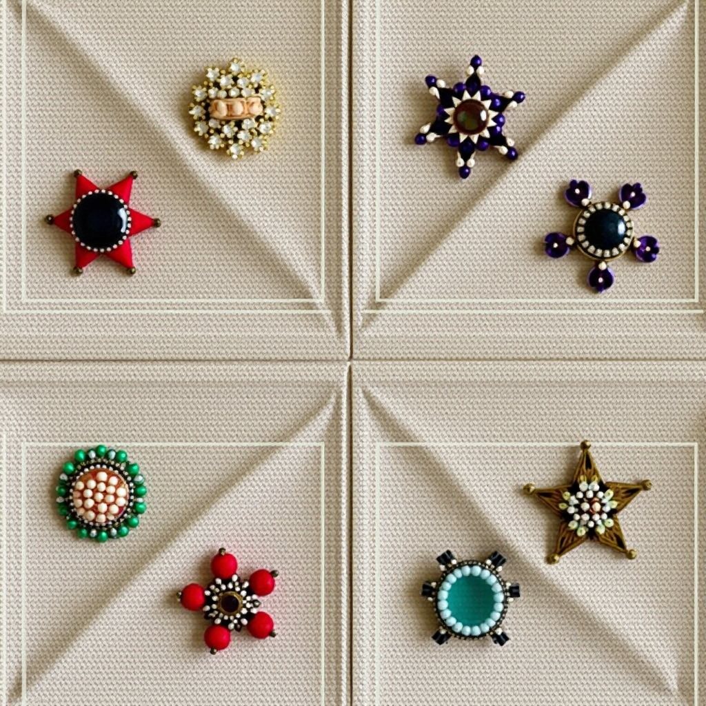 Как выставить брошки: креативные идеи и советы