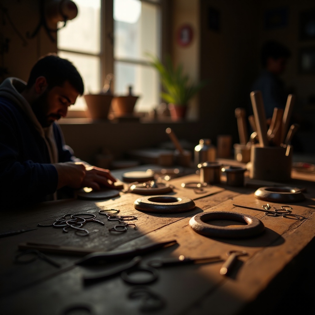 Создание металлических колец для изготовления ювелирных изделий: Полное руководство